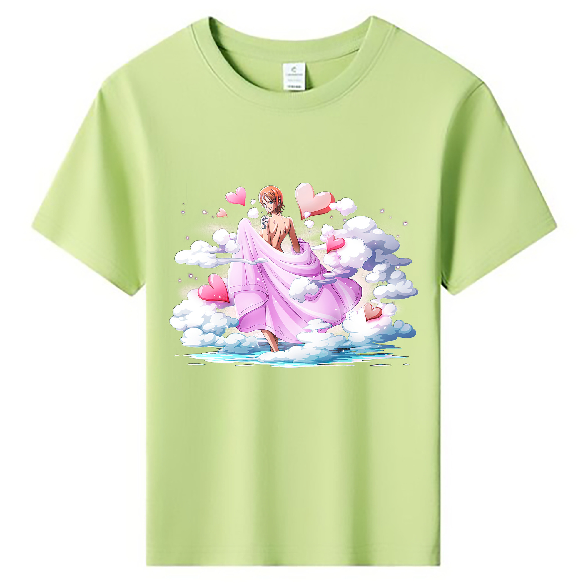 ワンピース ナミ ONE PIECE Nami 綿100％キッズTシャツ（フロントプリント）